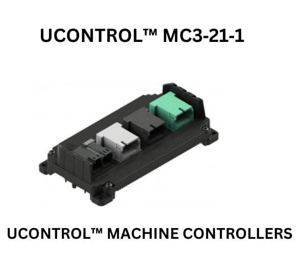 Image of UC control MC-23-1-1 machine controllers featuring a power vision display for enhanced monitoring and control